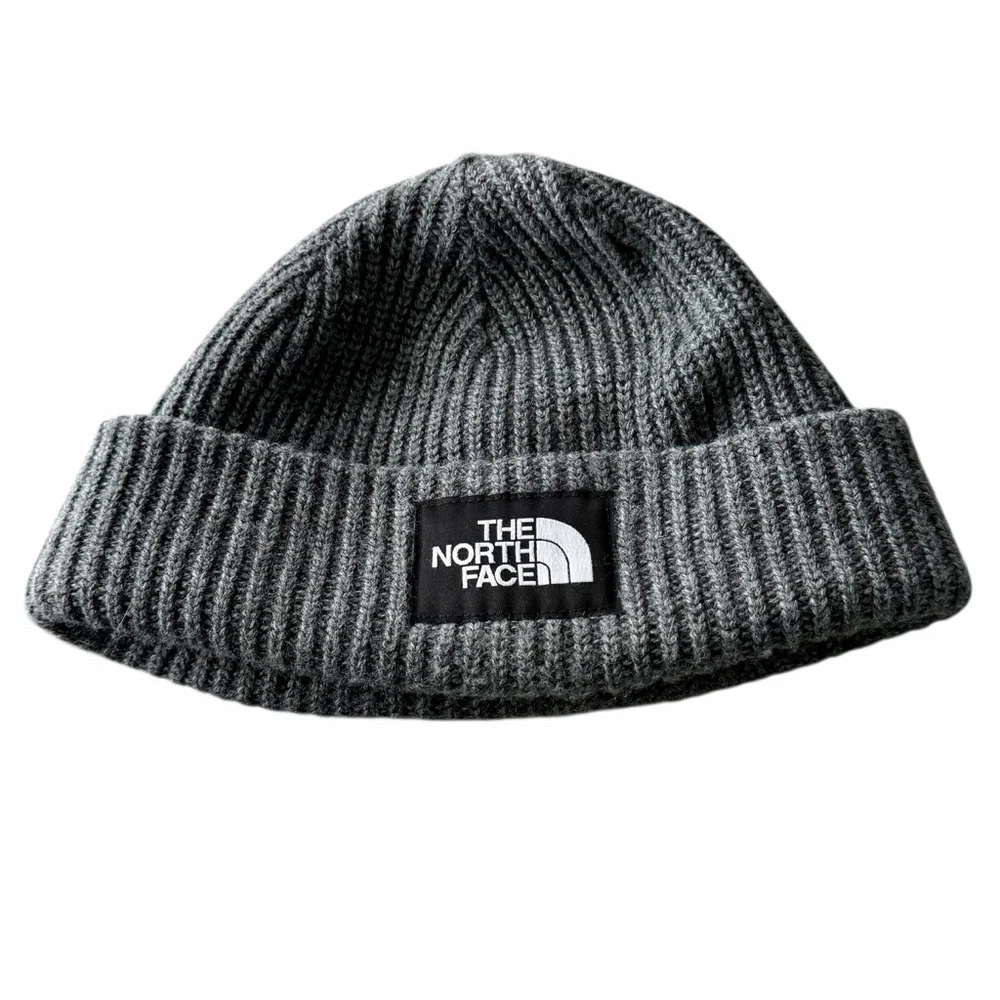 The North Face Salty Dog Lined Beanie Hat Gray Unisex Cozy Winter Cap